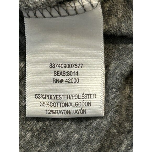 Bongo Women's Gray Sleeveless Tank w/ Floral Skull Jewels 1X High Low Pink Black - Picture 7 of 12